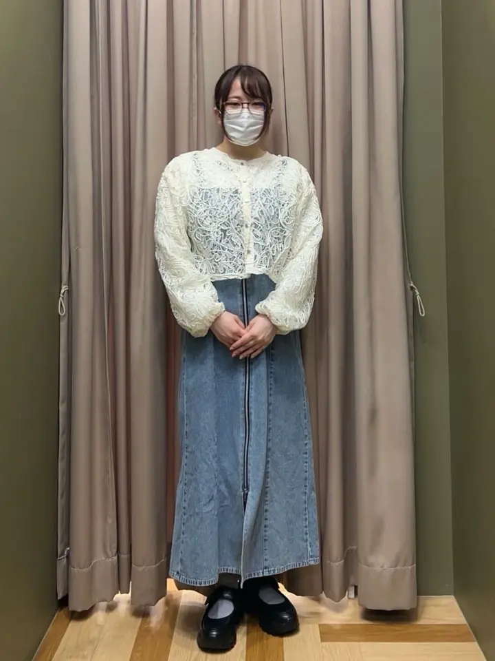 ELENCARE DUE デニムW-ZIPジャンスカ/Green Parks（グリーン パークス