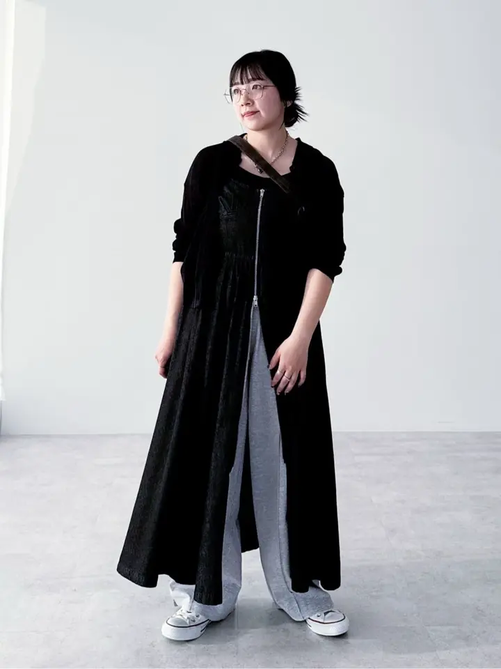 SUGAR SPOON コルセットデニムキャミワンピ/Green Parks（グリーン