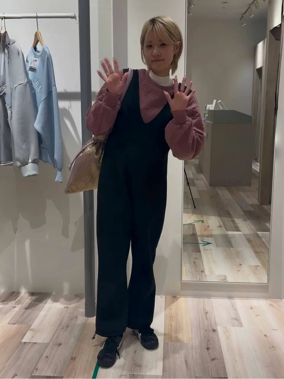 ニットサロペット/Green Parks（グリーン パークス）のサロペット