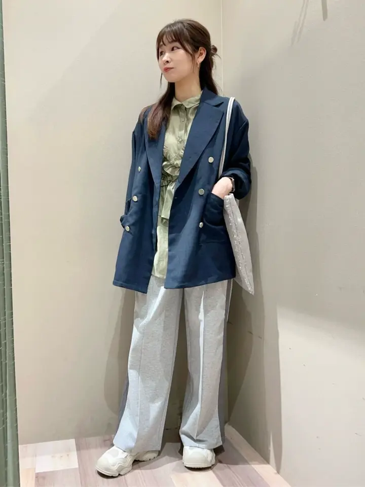 SET2点フリルビスチェ＋シャツチュニック/Green Parks（グリーン