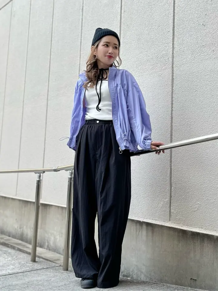 グレディブリリアント ギャザーナイロンブルゾン グレディブリリアント ギャザーナイロンブルゾン グレディブリリアント