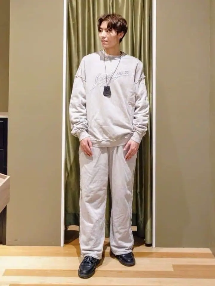 Disney/ディズニー ヴィンテージライク刺繍スウェットパンツ【ユニ