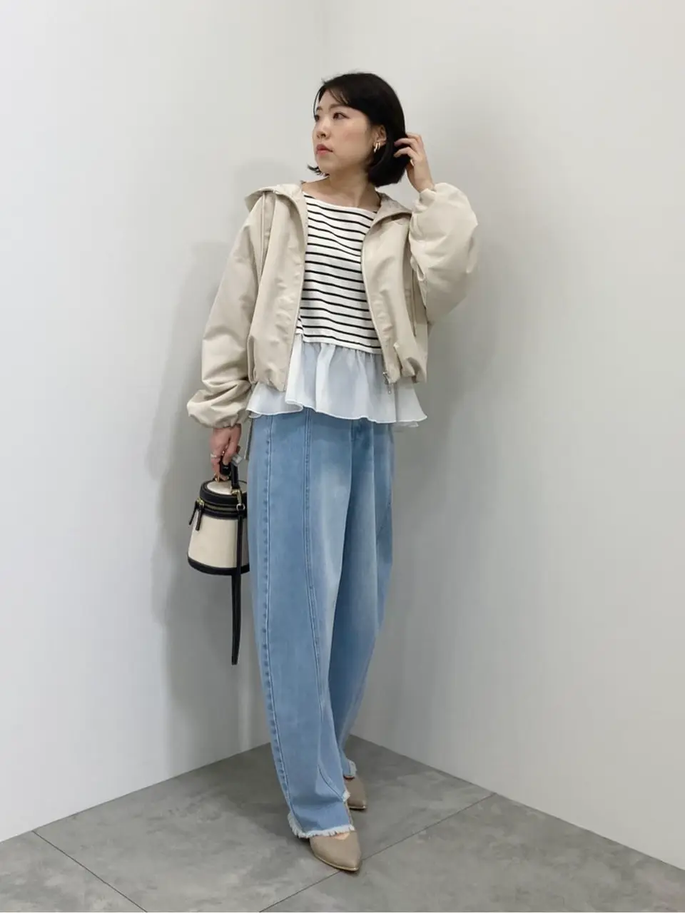 ELENCARE DUE バルーンショートマンパー/Green Parks（グリーン