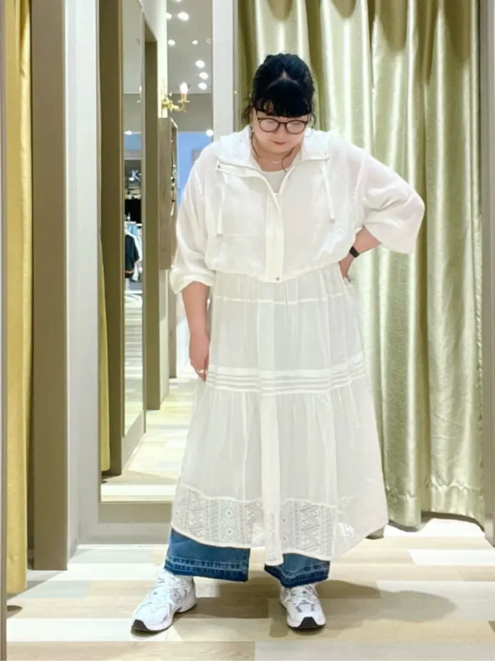 タックワイドデニムパンツ/Green Parks（グリーン パークス）のデニム