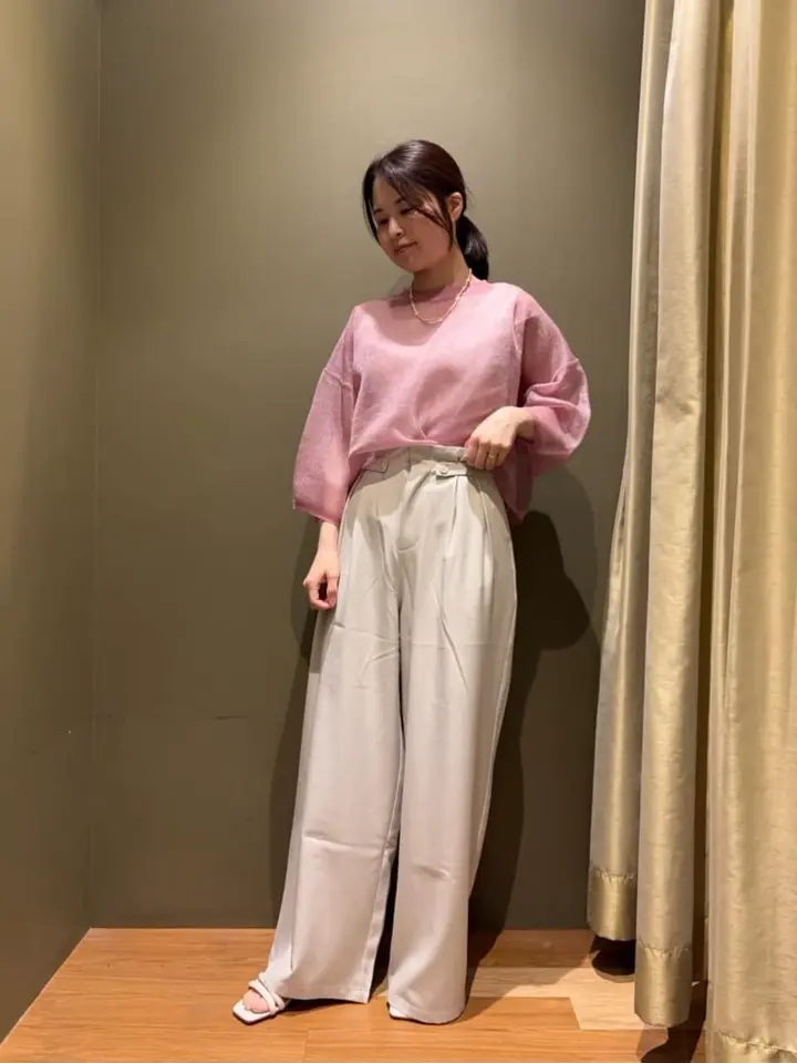 前後2Way ラメリブタンクトップ/Green Parks（グリーン パークス）の