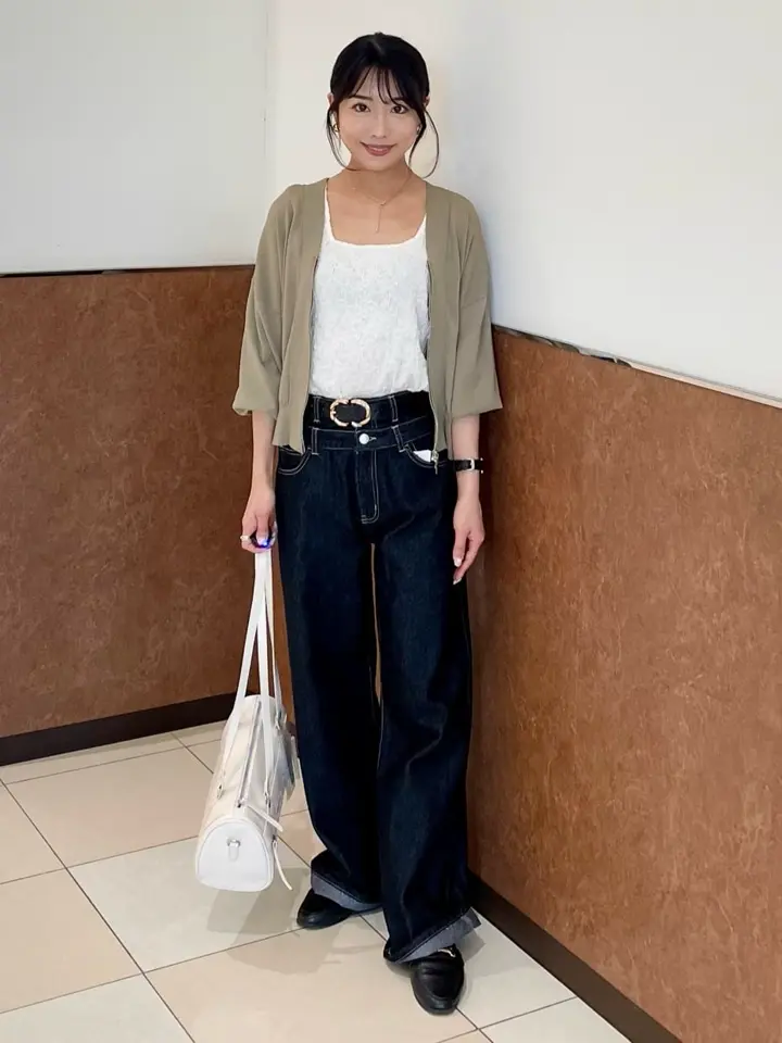 フロントZIPニットカーディガン/Green Parks（グリーン パークス）の