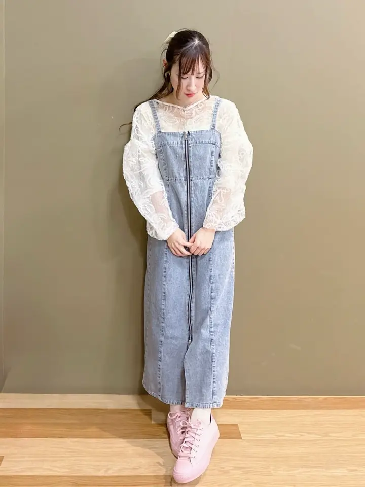 ELENCARE DUE デニムW-ZIPジャンスカ/Green Parks（グリーン パークス