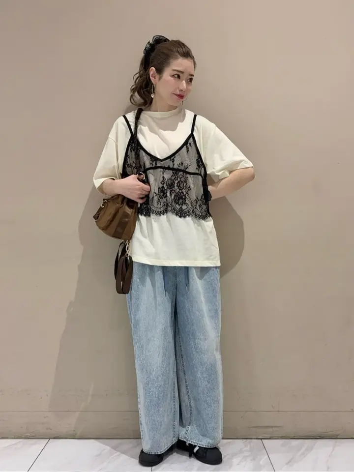 レースビスチェドッキングチュニック/Green Parks（グリーン パークス