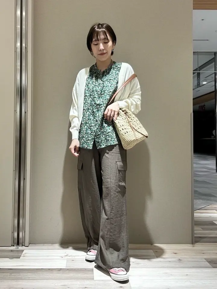 フロントZIPニットカーディガン/Green Parks（グリーン パークス）の