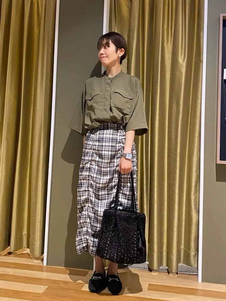 ミリタリーシャツジャケット/Green Parks（グリーン パークス