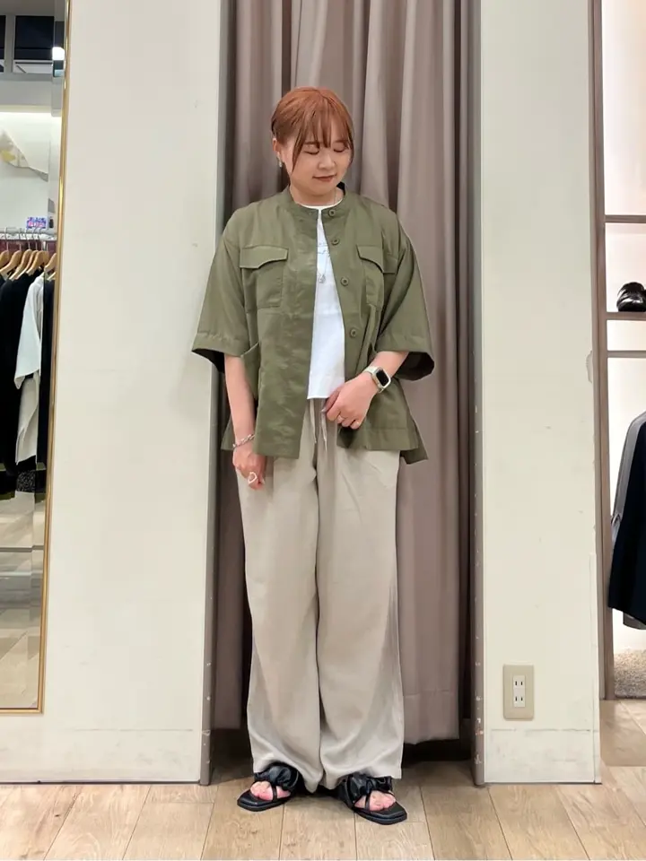 ミリタリーシャツジャケット/Green Parks（グリーン パークス）の