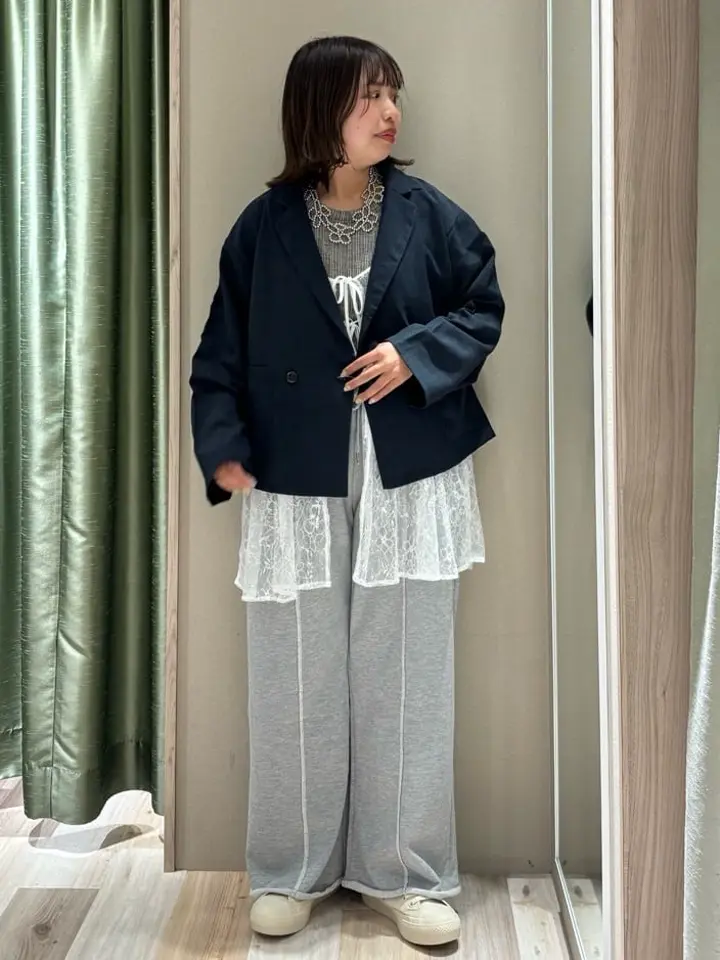 前後2WAYレーススパンコールビスチェ/Green Parks（グリーン パークス