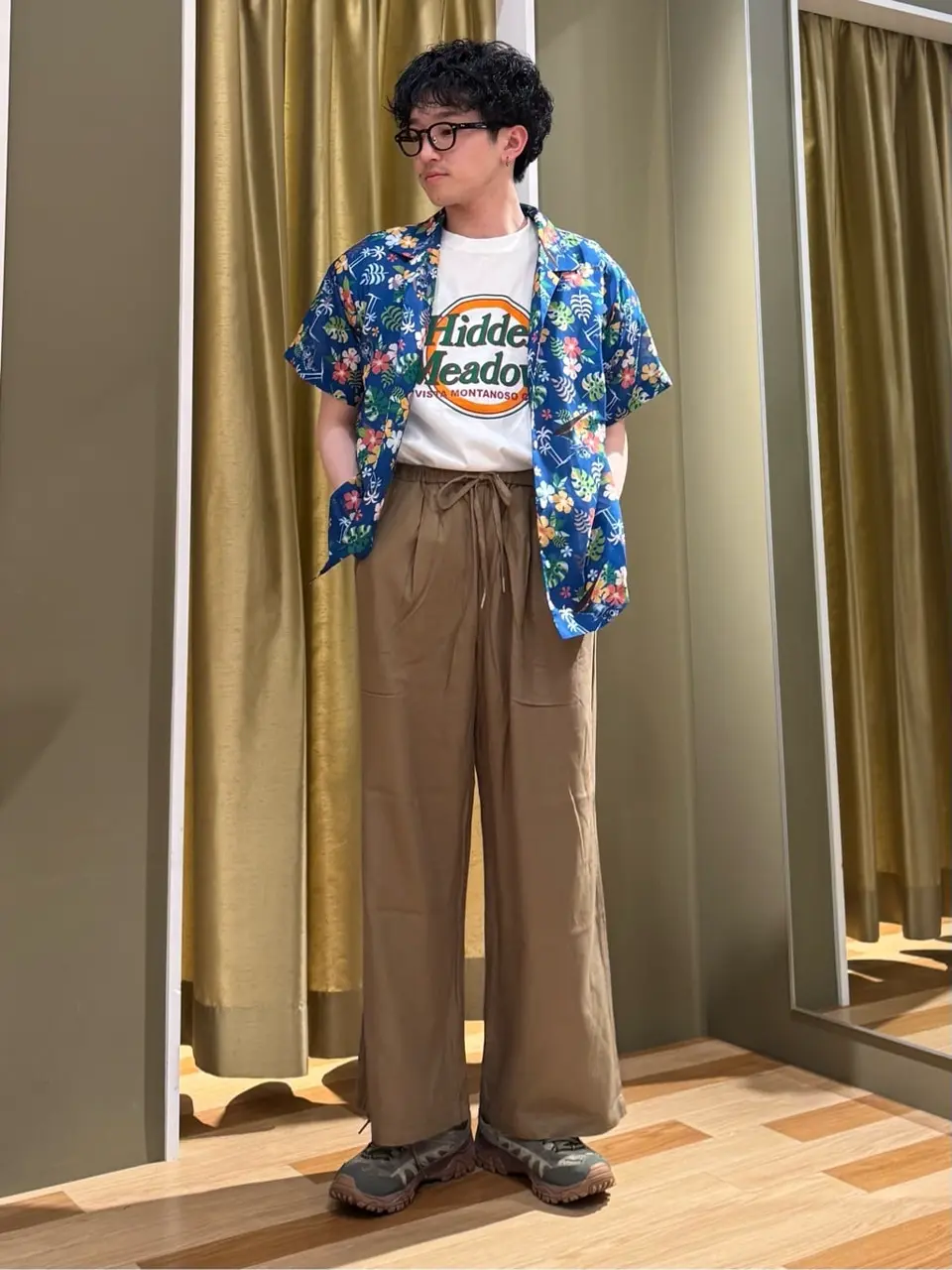 スティッチ/アロハシャツ/Green Parks（グリーン パークス）のシャツ