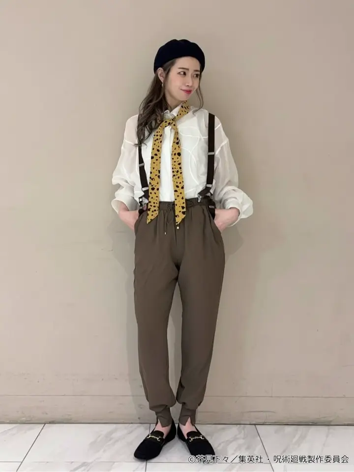 呪術廻戦× earth music&ecology 七海建人 サスペンダーセット 七海建人 イメージ サスペンダーセット/earth music&ecology Japan