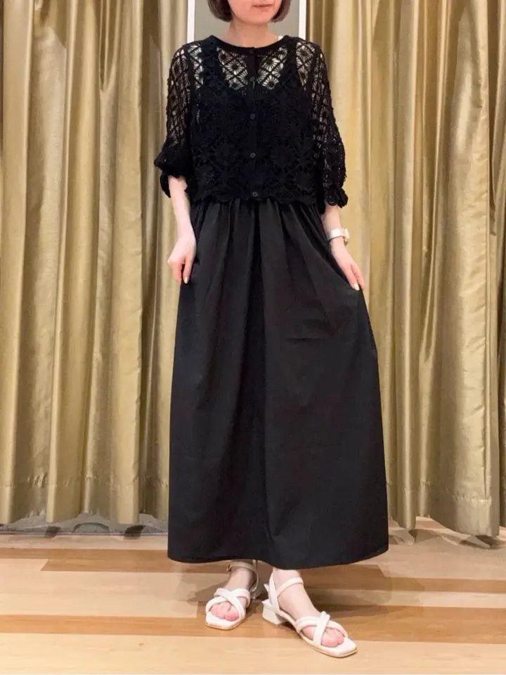 新品 ワイアラエカントリークラブ ANATOMIE ナイロン ワンピース S