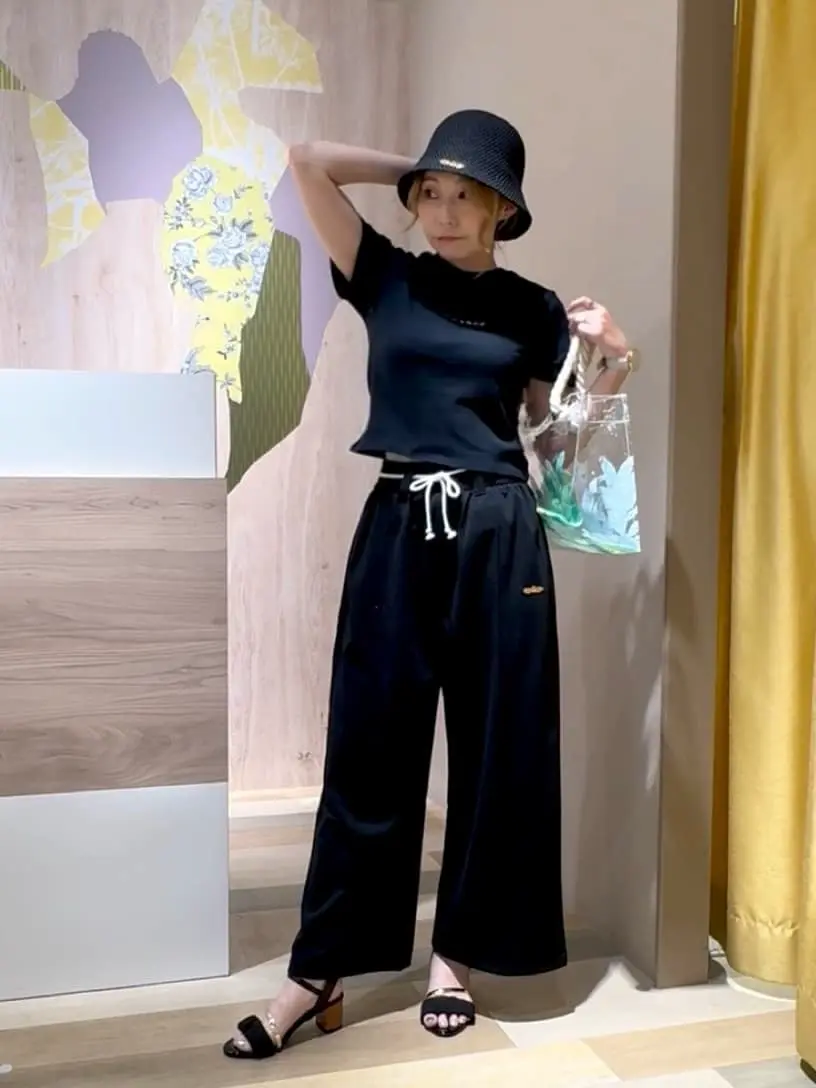 me Jane/タックスウェットパンツ/Green Parks（グリーン パークス）の