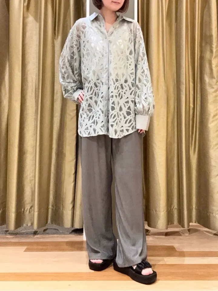 ELENCARE DUE 総レースブラウス/Green Parks（グリーン パークス）の