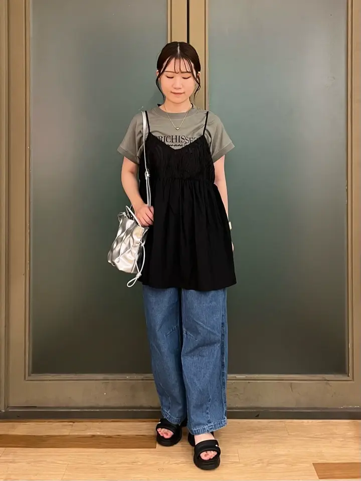テープ刺繍ビスチェ/Green Parks（グリーン パークス）のタンクトップ