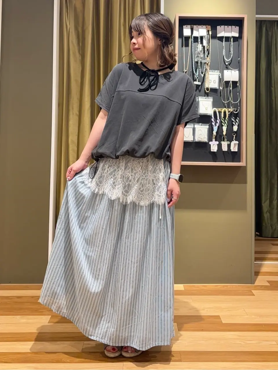 keiko♡レース被布 レースレイヤード付け裾/Green Parks（グリーン パークス）のその他