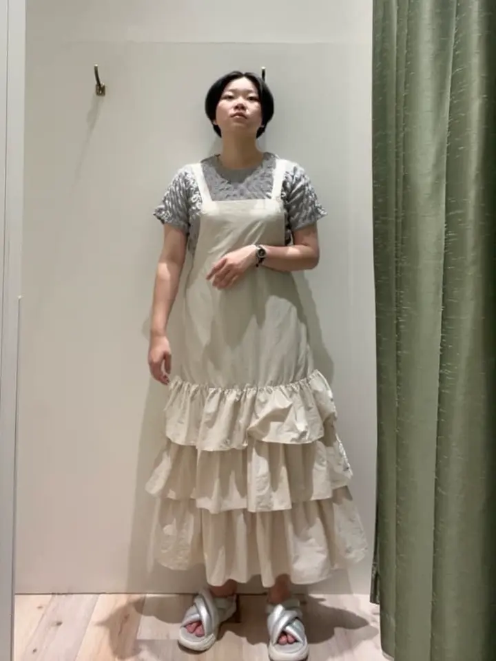 ≪USED≫・ELENCARE DUE ティアードサロペット/Green Parks（グリーン