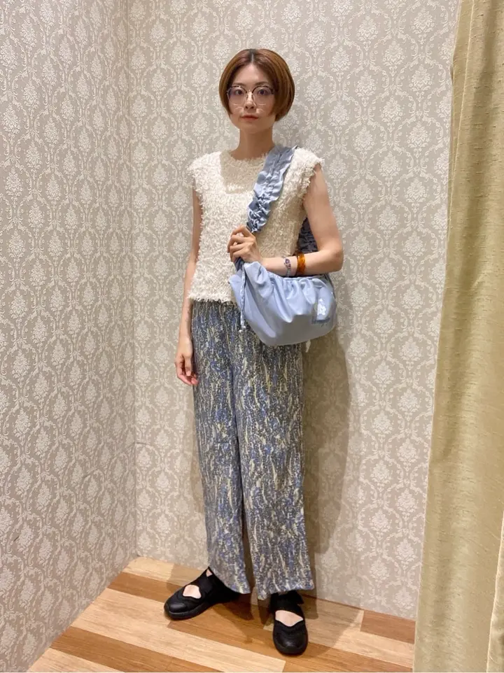 チャーミーキティ/ラメロゴショルダーバッグ/Green Parks（グリーン