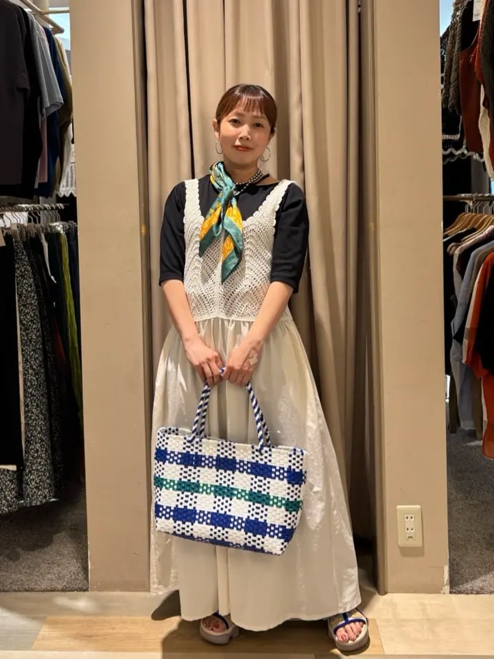 SUGAR SPOON クロシェキリカエワンピース/Green Parks（グリーン