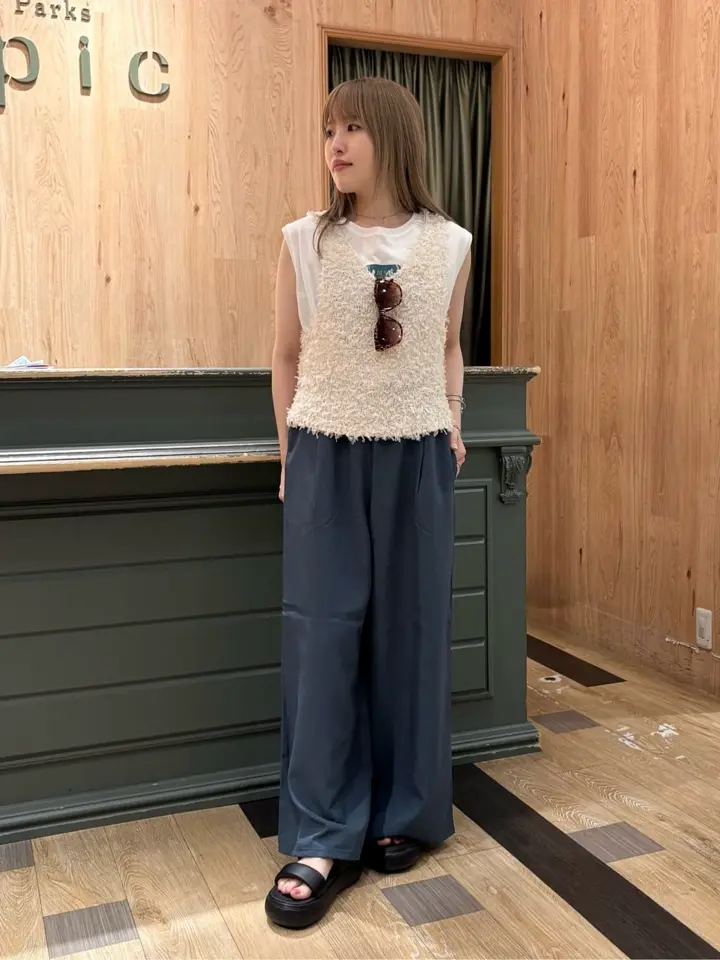 ノースリーブフォトプルオーバー/Green Parks（グリーン パークス）の