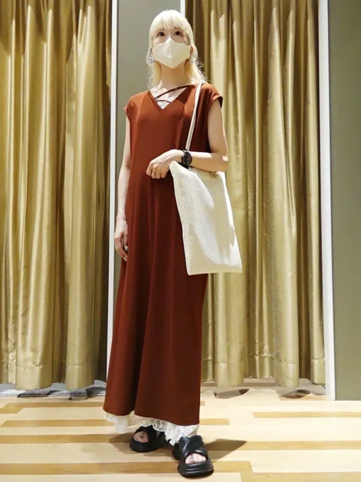 前後2WAYウエストタックワンピース/Green Parks（グリーン パークス