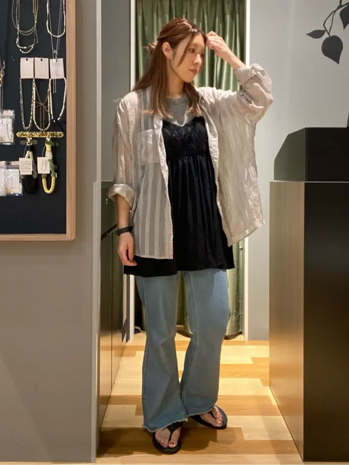 テープ刺繍ビスチェ/Green Parks（グリーン パークス）のタンクトップ