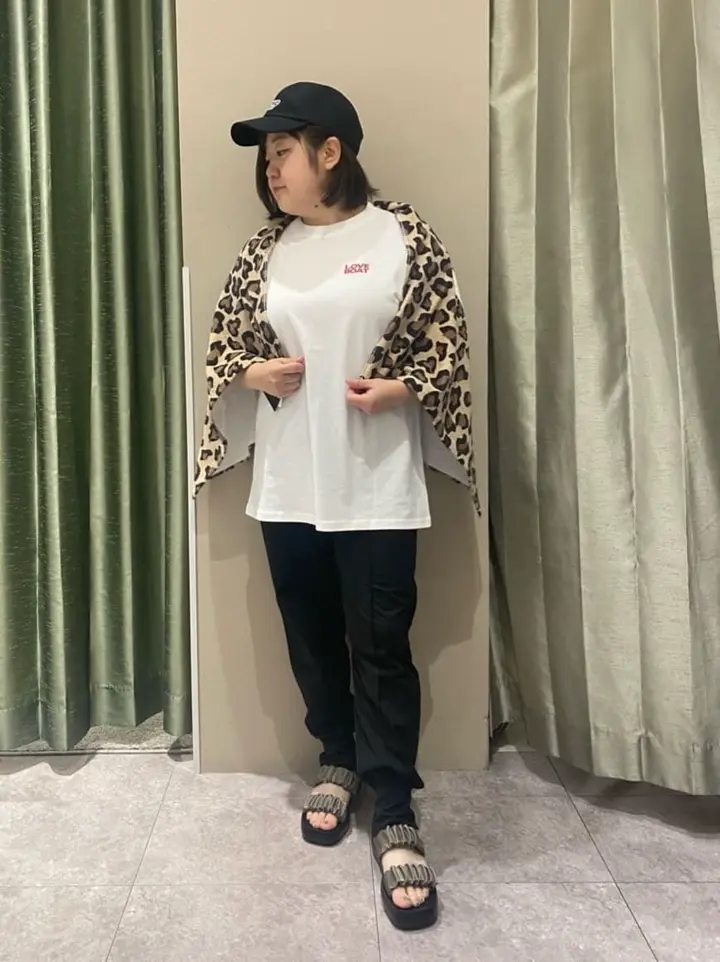 □LOVEBOAT レオパードビーチタオル/Green Parks（グリーン パークス