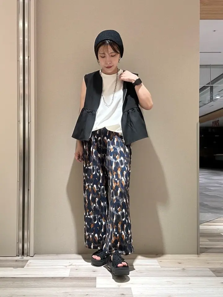 ≪USED≫柄イージーパンツⅣ(ワイド)/Green Parks（グリーン パークス