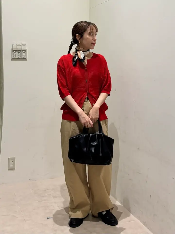 ELENCARE DUE ダブルウエストパンツ/Green Parks（グリーン パークス