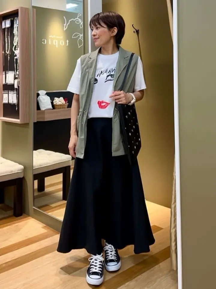 □LADY GAGA-F TEE/Green Parks（グリーン パークス）のTシャツ