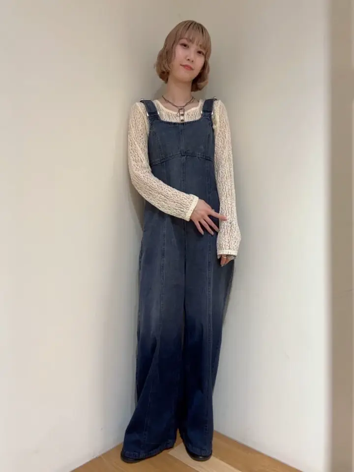 SUGAR SPOON デニムコルセットオールインワン/Green Parks（グリーン