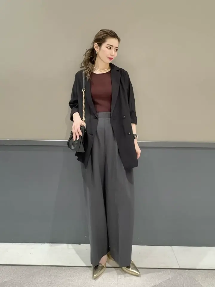 接触冷感】COOLシャツテーラードジャケット/YECCA VECCA（イェッカ