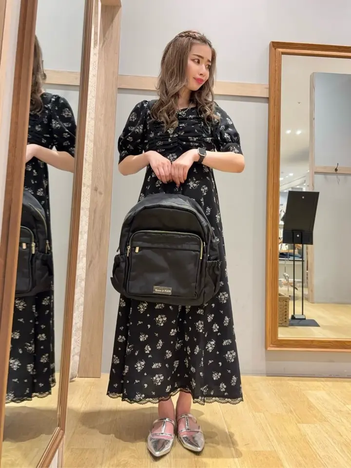 撥水加工キャリーオンリュック/Maison de FLEUR（メゾン ド フルール