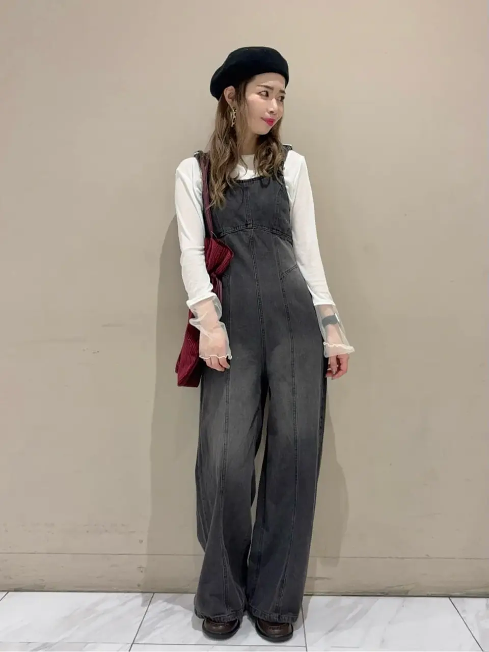 SUGAR SPOON デニムコルセットオールインワン/Green Parks（グリーン