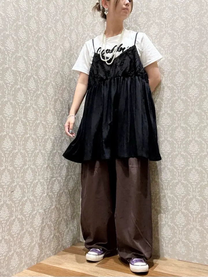 テープ刺繍ビスチェ/Green Parks（グリーン パークス）のタンクトップ