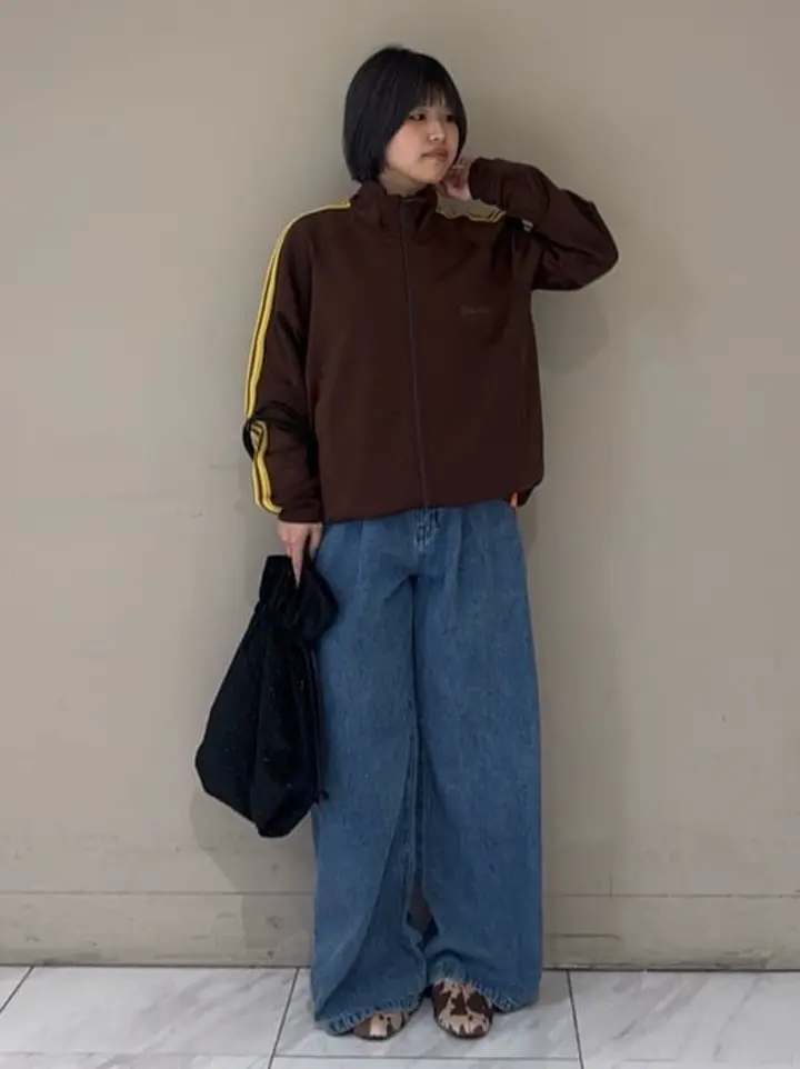 SPALDING別注 トラックジャケット/Green Parks（グリーン