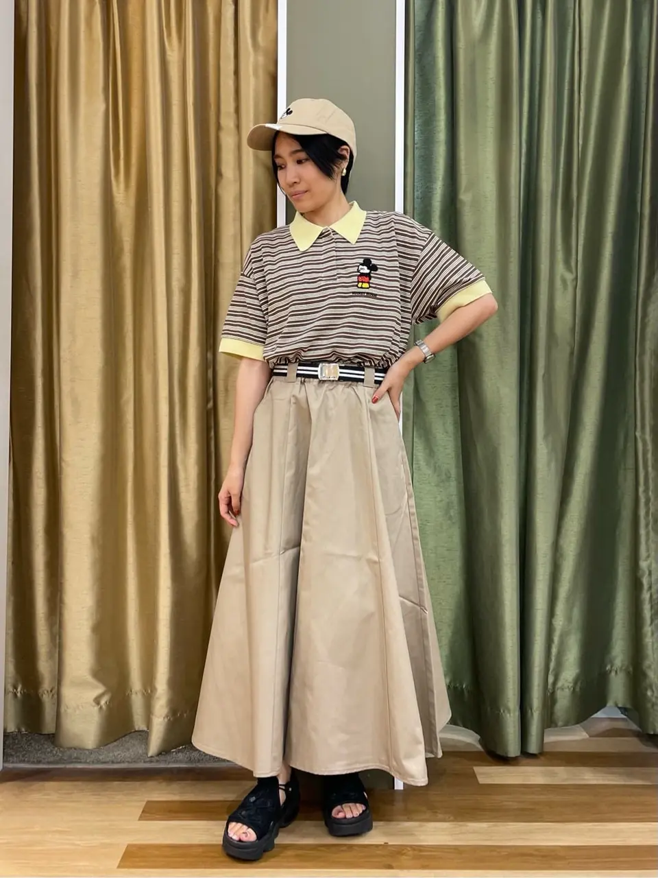 Dickies / フレアAラインスカート/Green Parks（グリーン パークス）の