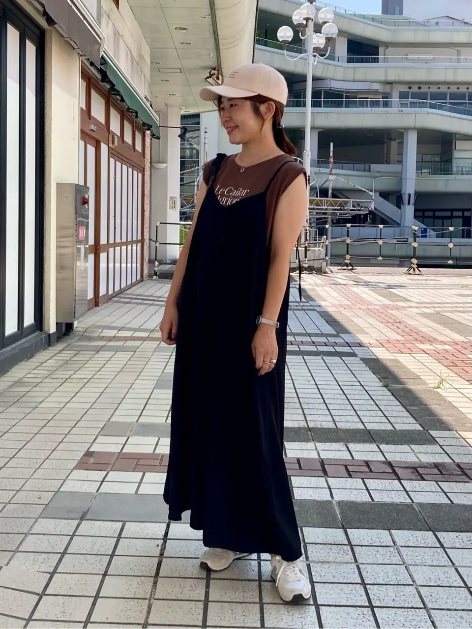 前後2WAYサテンキャミワンピース/Green Parks（グリーン パークス）の
