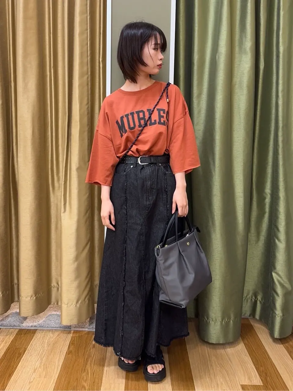 SUGAR SPOON デニムマーメイドスカート/Green Parks（グリーン