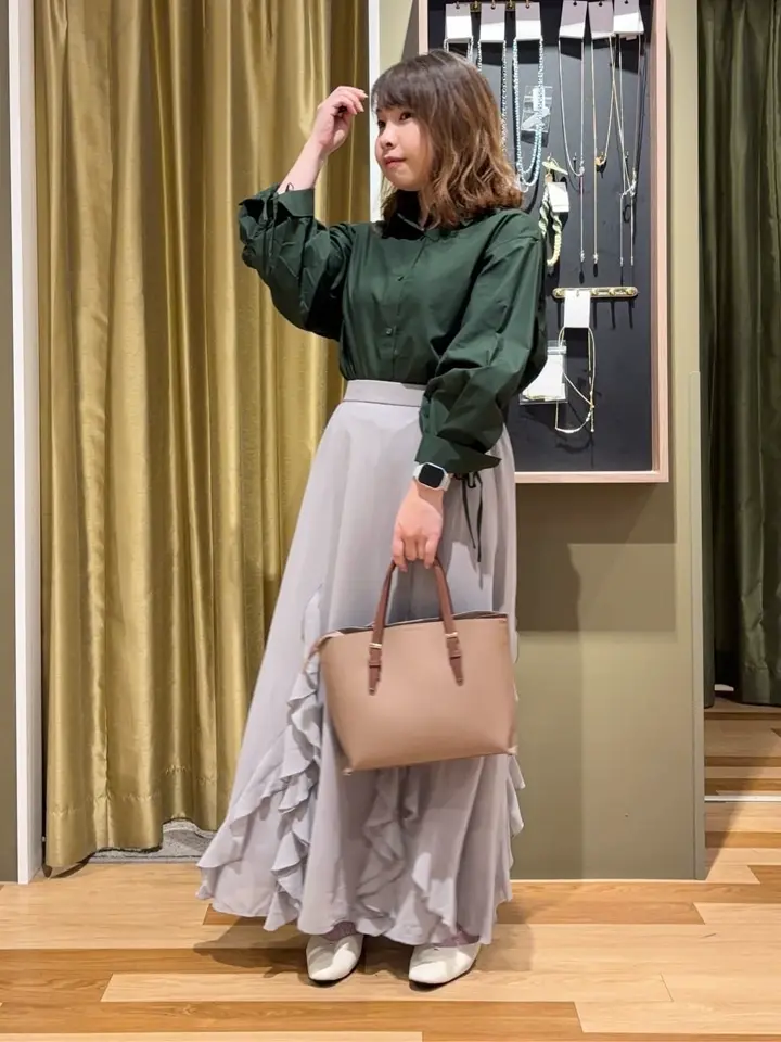 ラッフルロングスカート/CRAFT STANDARD BOUTIQUE（クラフト