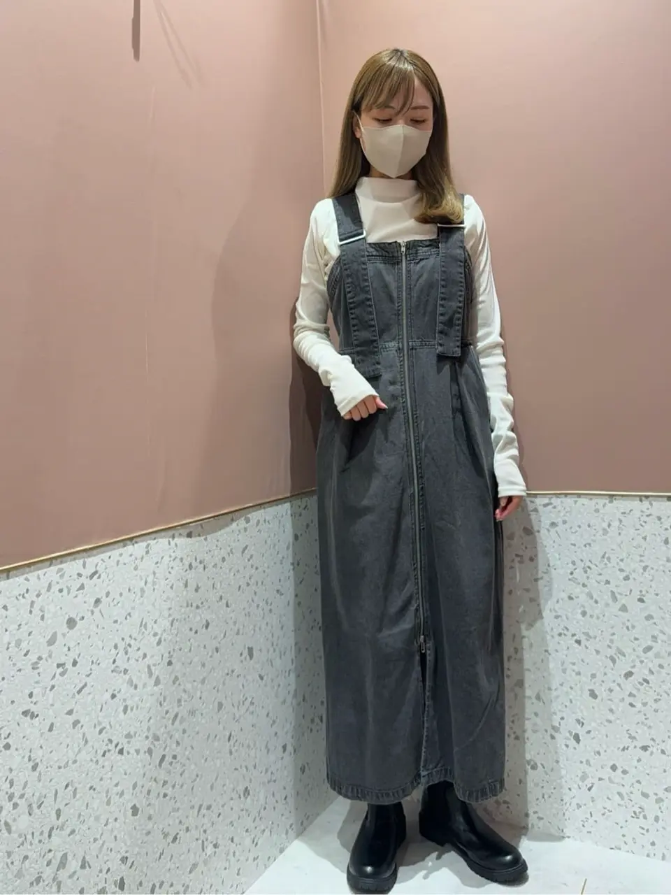 SUGAR SPOON 2wayデニムジャンスカ/Green Parks（グリーン パークス