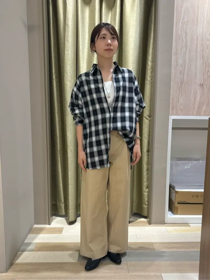 ELENCARE DUE ダブルウエストパンツ/Green Parks（グリーン パークス