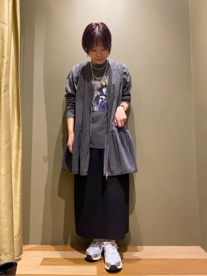 SUGAR SPOON W-ZIPデニムミニワンピ/Green Parks（グリーン パークス