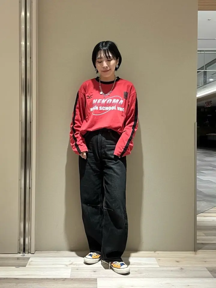 Choppers 'til you die 長袖カットソー ハイキュー!! ユニフォーム長袖Tシャツ/Green Parks（グリーン