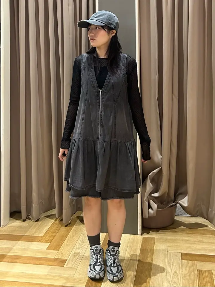 ゆうゆう様♡ご確認用✿5点リバーシブルツーピースかぼちゃパンツ にこシャン2P DOUBLE FLAGS ワイドデニムハーフパンツ/Green Parks（グリーン