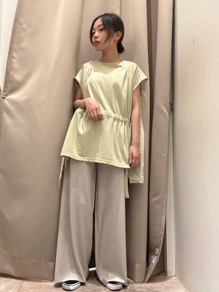 布帛ウエストギャザー切替チュニック/CRAFT STANDARD BOUTIQUE