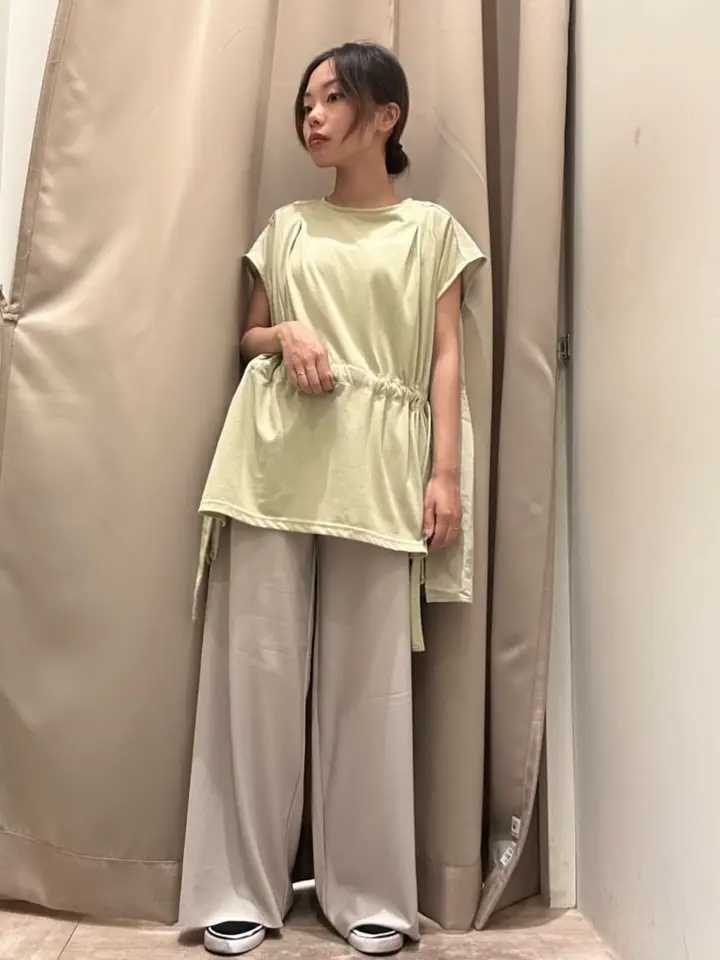 布帛ウエストギャザー切替チュニック/CRAFT STANDARD BOUTIQUE